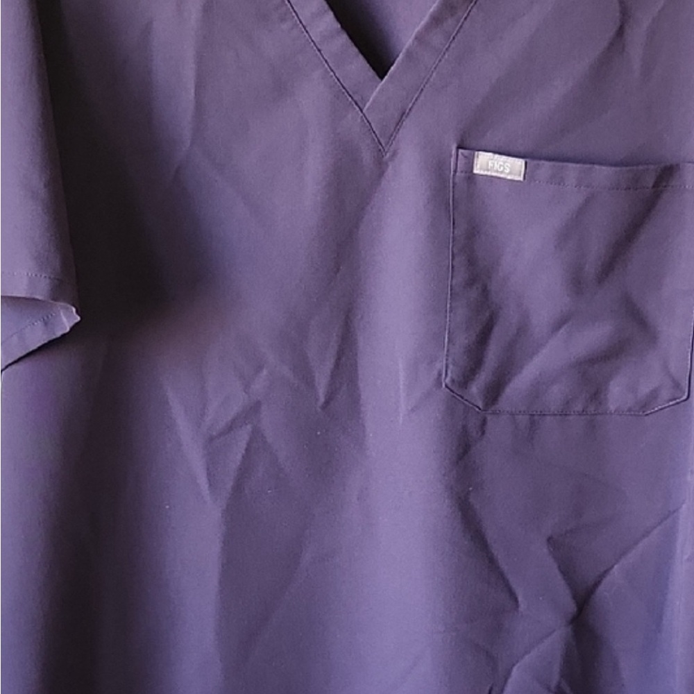 Figs Purple Short Sleeve Tee for Healthcare Professionals